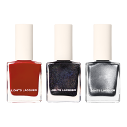 The three new colors in the "Los Barrios" collection. (Photo courtesy of Lights Lacquer.)
