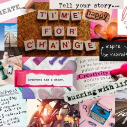 This is my 2022 vision board I created using Canva.